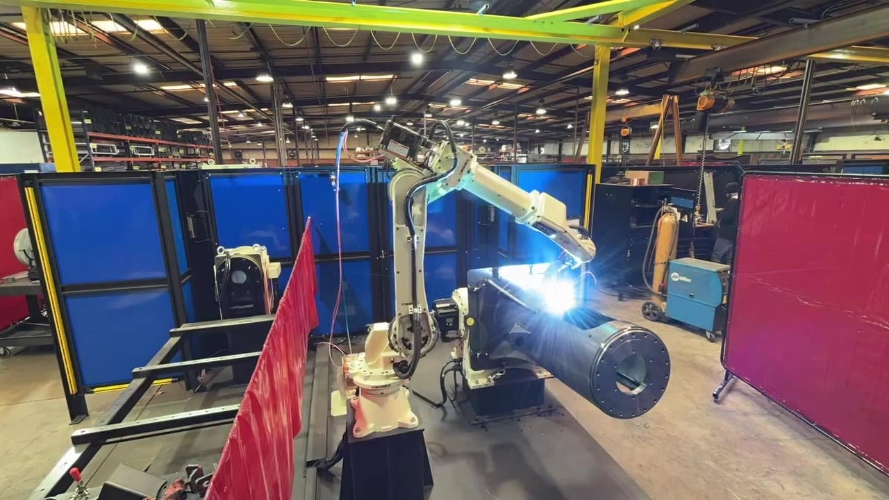 Robotic and Manual Welding